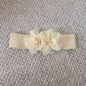 Flowery belt